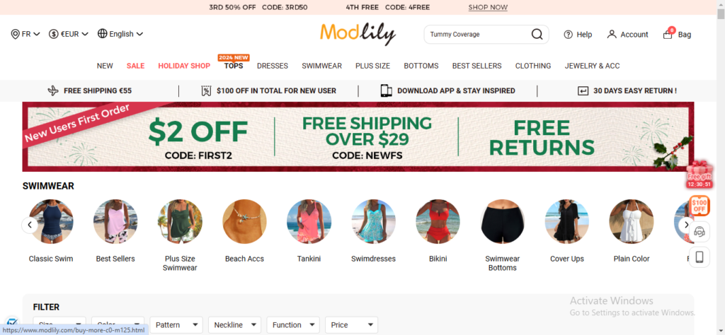 Modlily Best Bathing suits 
